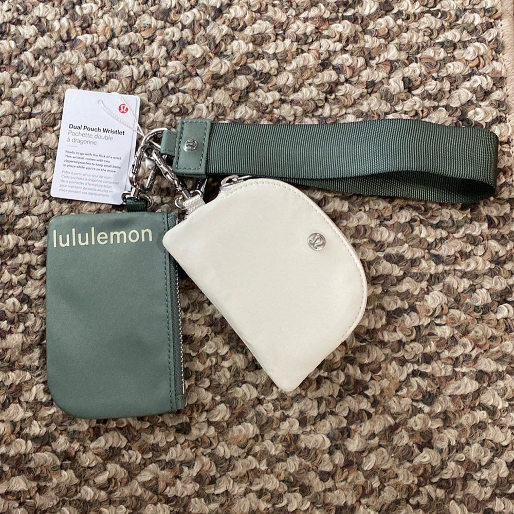 Lululemon Dual pouch wristlet
